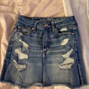 American Eagle jean skirt